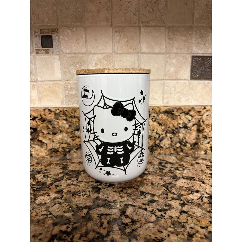 Hello Kitty‎ Halloween Skeleton Canister